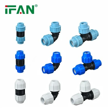ASTM D3035 601 koʻk rangli urgʻochi ipli ulanish HDPE moslamasi